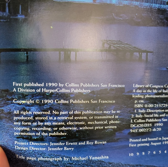 VTG 90s A Day in the Life of Italy Picture Book - Picture 10 of 16